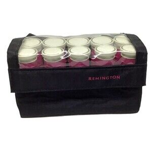 Remington Hot Curlers Heated Rollers Hair Compact Travel Pageants H-1012 Pink